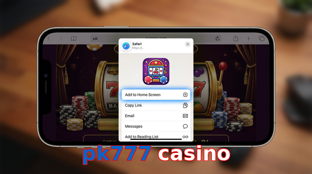 Game list for Pk777 Casino ios section